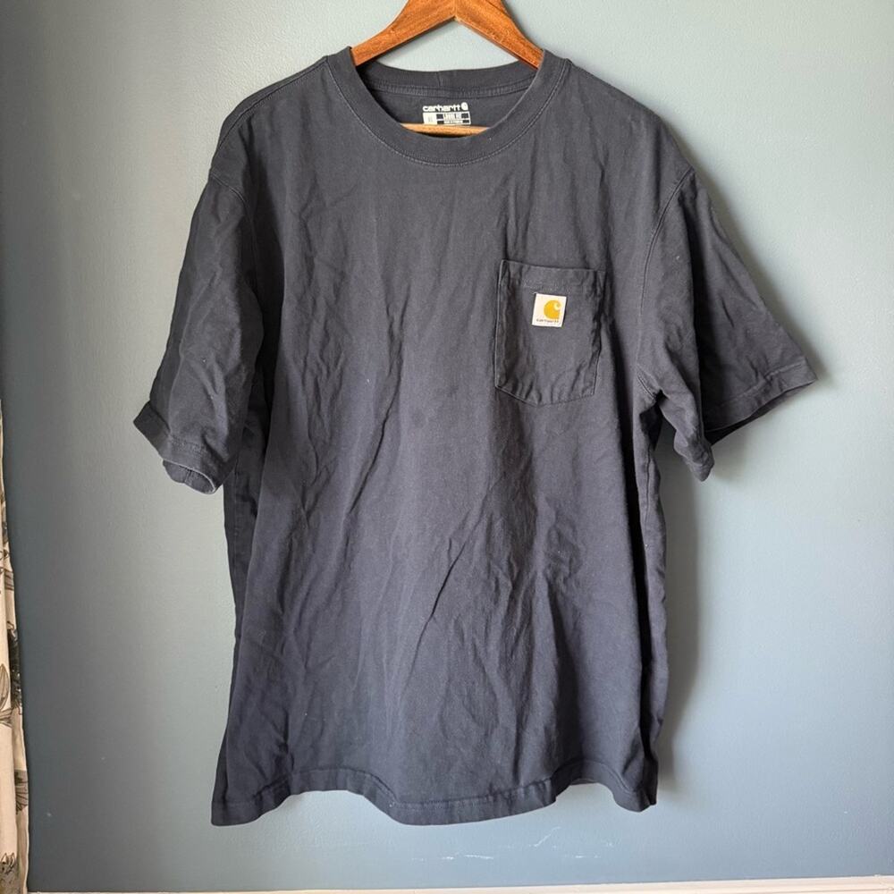 Carhartt Men's navy T-Shirt